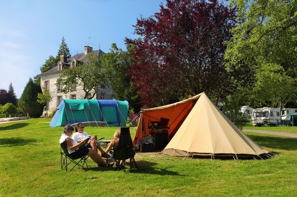 Emplacements premium de Luxe - Castel Camping du Brévedent