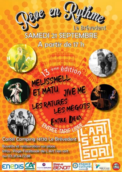 Affiche du festival de musique Rêve en Rythme