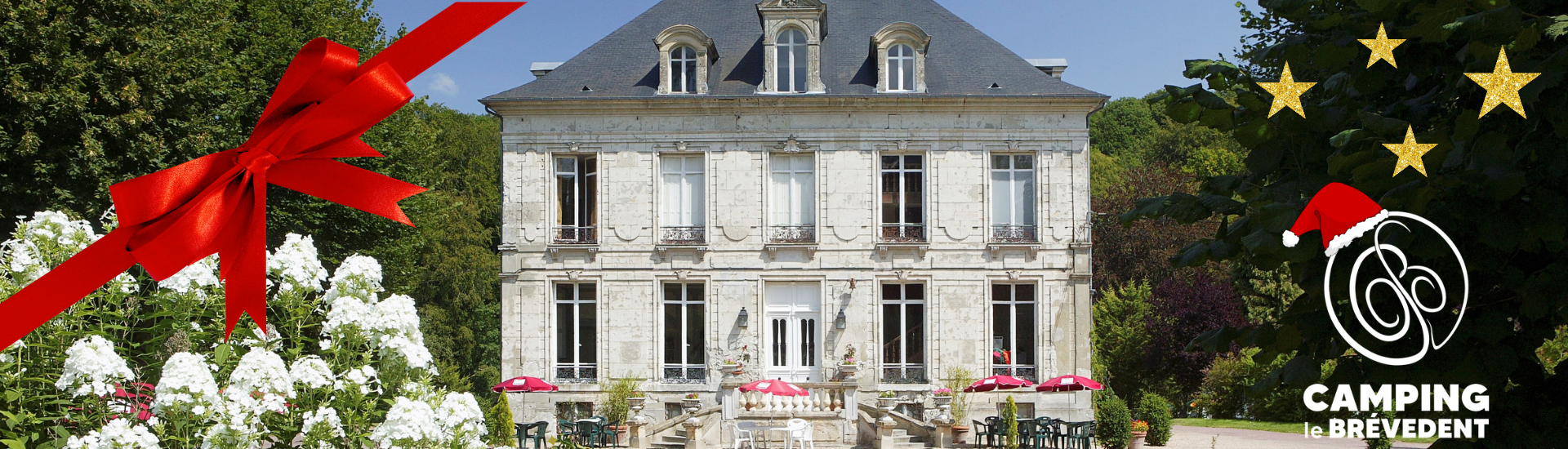 Idée cadeau pour Noël Cartes cadeaux Castel Camping Le Brévedent, près de Deauville en Normandie