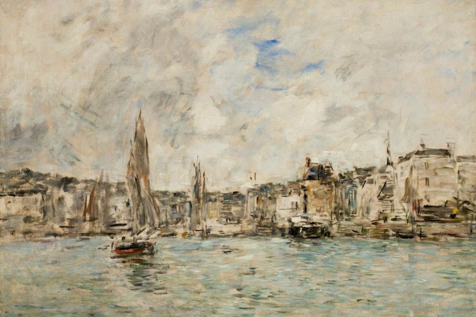 Le Port de Honfleur, Calvados, Côte Fleurie, Normandie Eugène Boudin fut fasciné par le port de Honfleur situé dans le Calvados, près de Deauville