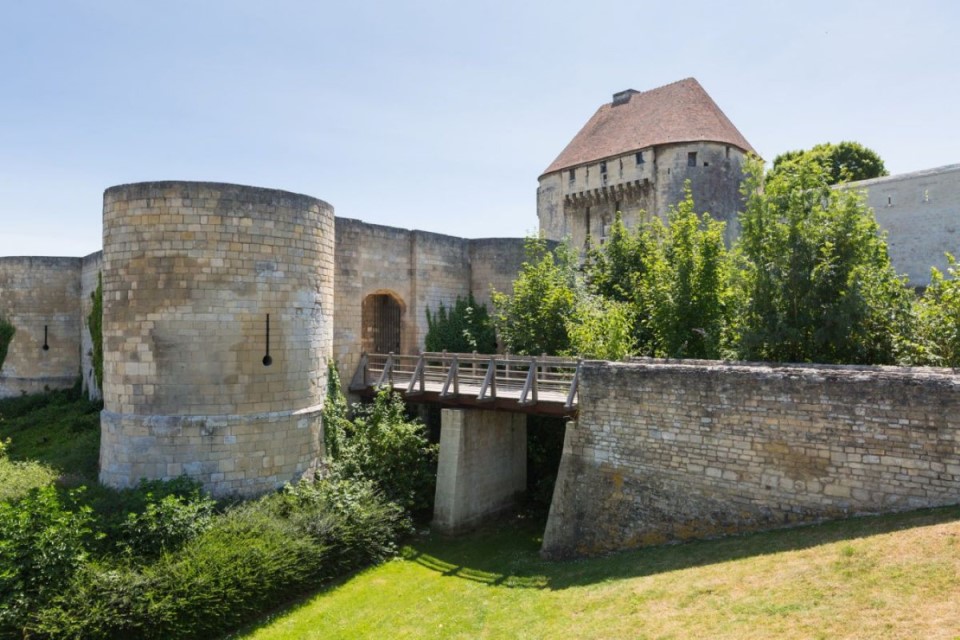 Le château de Caen.