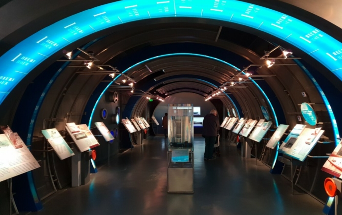 Exposition L’Océan du Futur à la Cité de la Mer de Cherbourg.