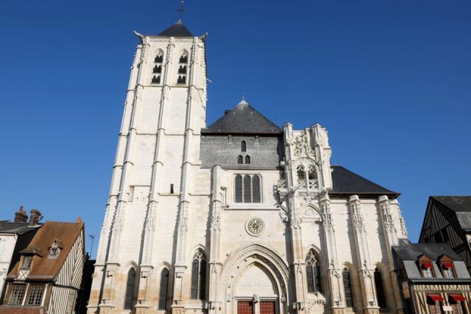The Saint-Ouen church.