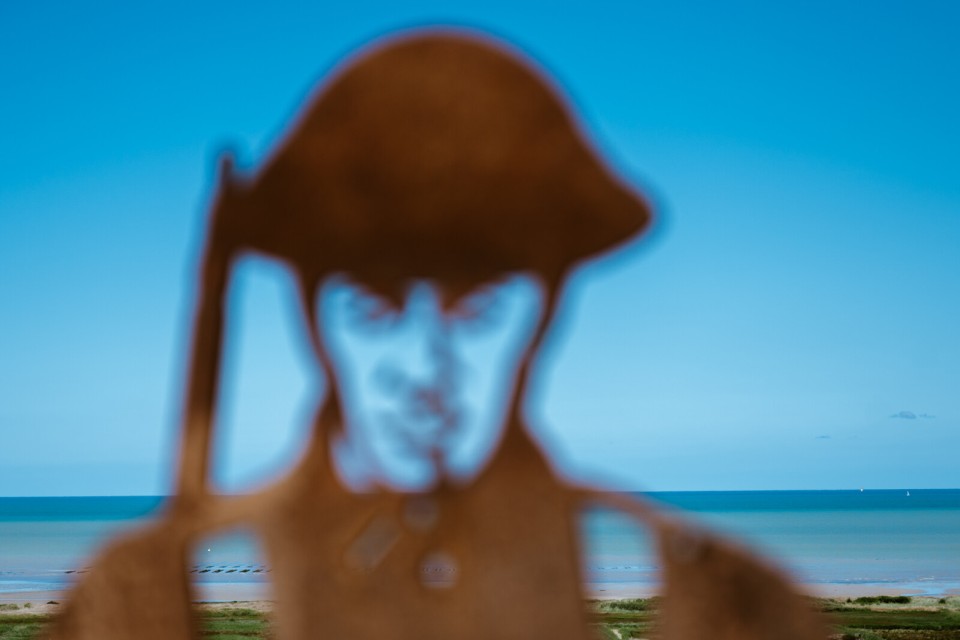 Sculpture du Mémorial Britannique de Ver-sur-Mer