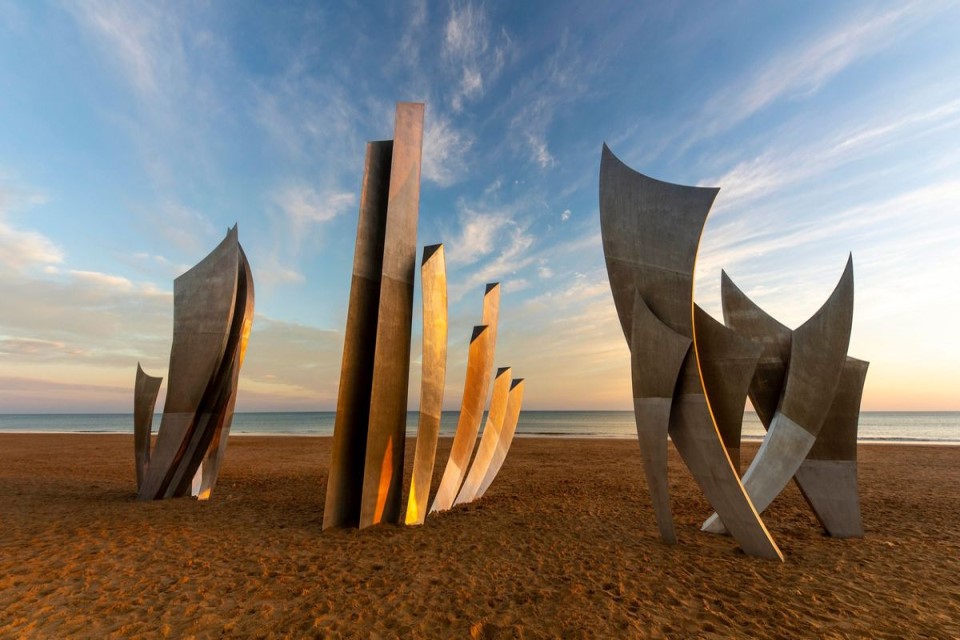 Les Braves in Saint-Laurent-sur-Mer, Omaha Beach.