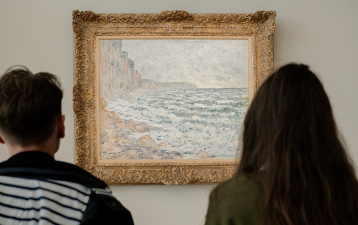 Tableau de Claude Monet exposé au MuMa du Havre