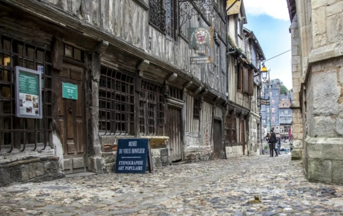 Façade du musée du Vieux Honfleur.