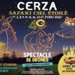 Spectacle de drones au CERZA